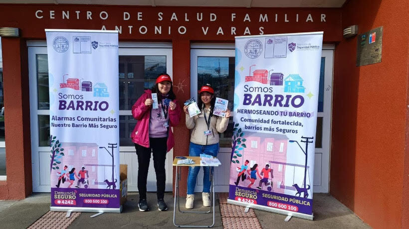 Programa Somos Barrio realizó campaña preventiva de VIH en Antonio Varas