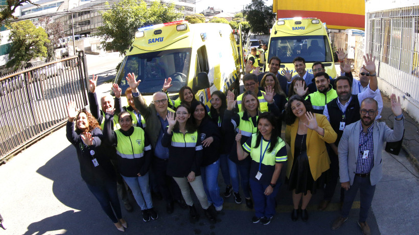 Samu Concepción renovará flota de ambulancias: suma dos nuevos vehículos