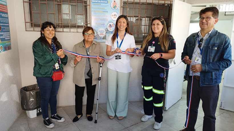 Cesfam Sapu de Placeres celebra nuevas mejoras del centro médico del sector