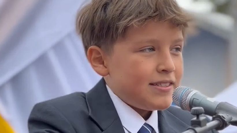 [VIDEO] &quot;Siempre podemos dar más&quot;: el emotivo discurso de estudiante de escuela de Los Ángeles tras buenos resultados en el Simce
