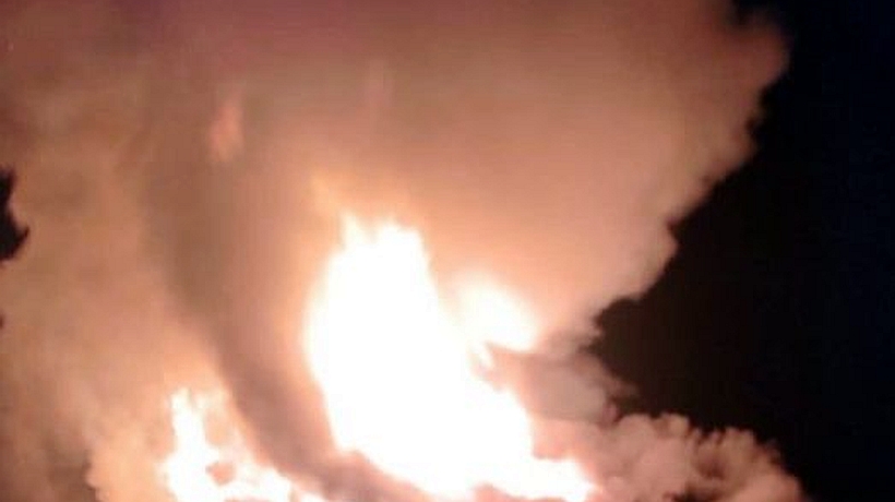 Vivienda resultó consumida por el fuego en incendio en Puerto Varas