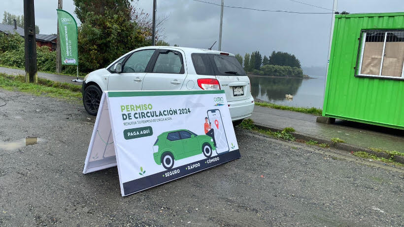 Suman dos nuevos puntos de pago del permiso de circulación en Castro Suman dos nuevos puntos de pago del permiso de circulación en Castro