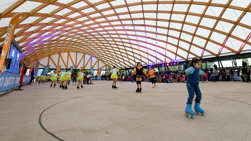 Nueva pista de patinaje en Temuco beneficiará a más de 400 deportistas
