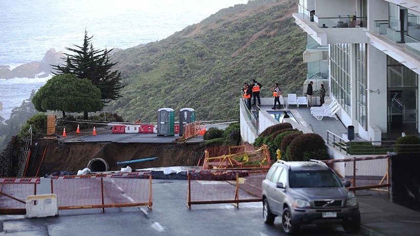 Sernageomin advierte que edificios en dunas de Viña están en zona de "alto peligro"