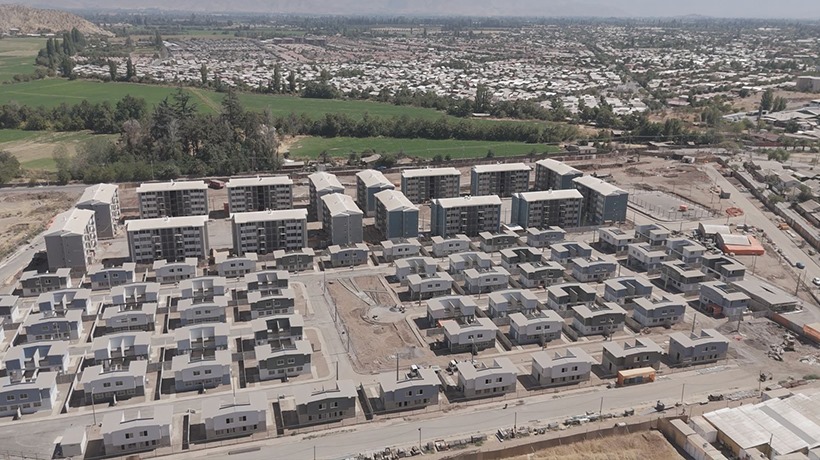 Proyecto habitacional "Brisas de Los Andes" lleva un 80% de avance