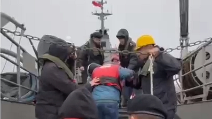 Quinta Zona Naval lideró evacuación médica de un bebé de 9 meses desde isla Huar