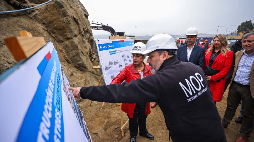 Comienzan las obras de construcción de la nueva Caleta Horcón