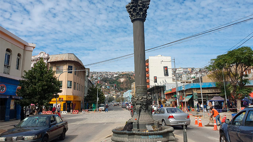Vuelve a estar habilitado el tránsito en intersección de Av. Francia con Victoria en Valparaíso