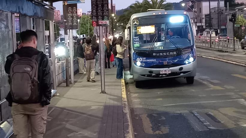Nuevo perímetro de exclusión del Transporte Público para el Gran Concepción entra en vigencia con 35 líneas