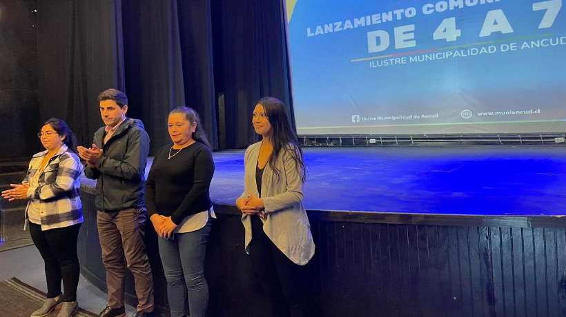 Realizan lanzamiento programa “De 4 a 7: Mujer trabaja tranquila” en Ancud