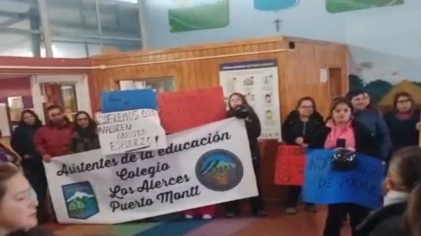 Apoderados e inspectores del Colegio Los Alerces denuncian irregularidades en el establecimiento