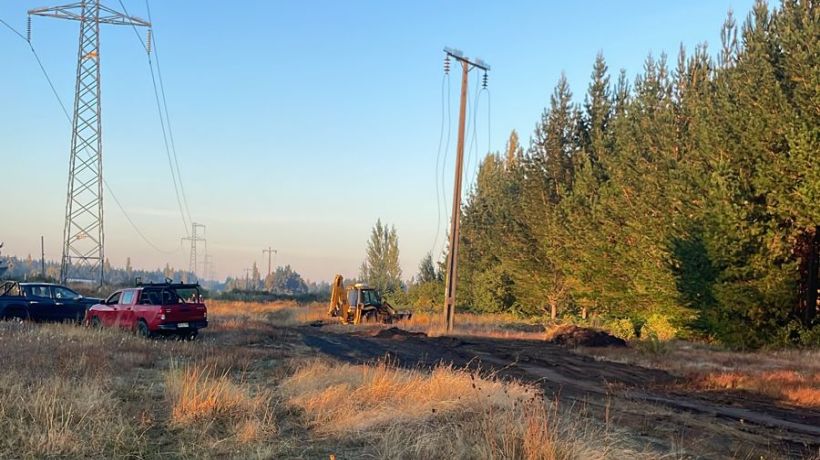 Robo de cerca de 1.000 metros de cables eléctricos generaron corte de luz en sectores de Laja, San Rosendo y Santa Juana