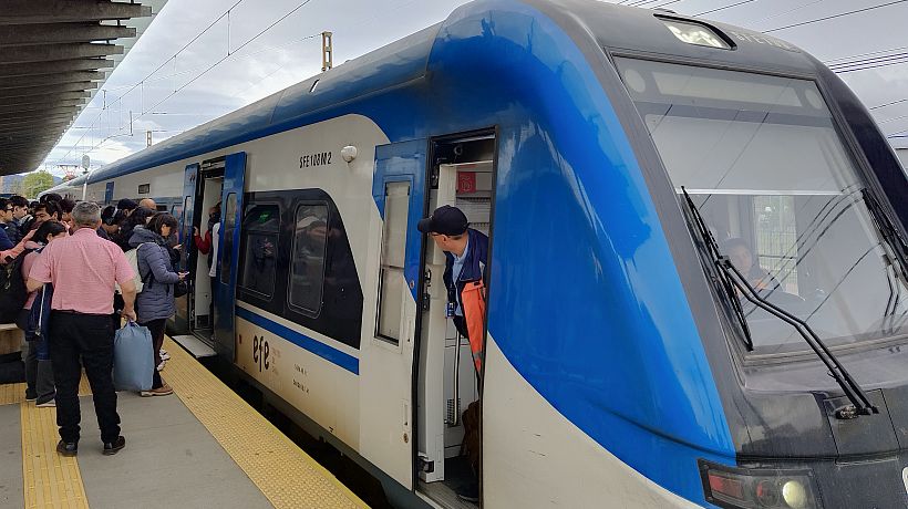 Biotrén suprimirá tres servicios entre Talcahuano y Hualqui por problemas técnicos operacionales