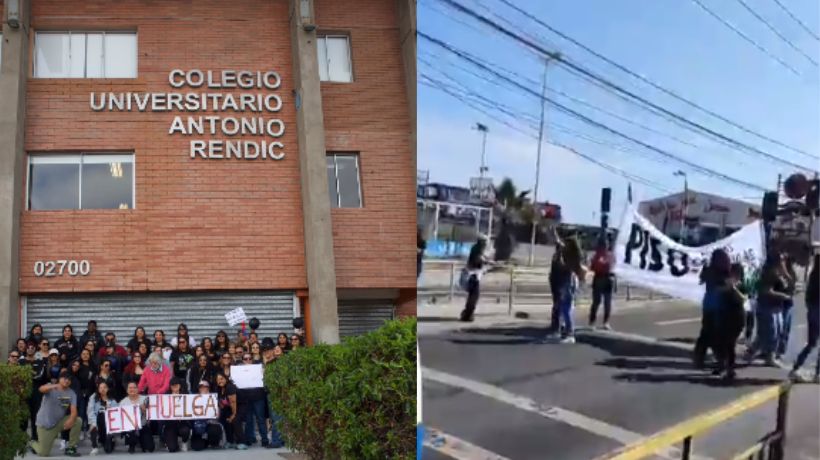Huelga de sindicato: Suspenden clases en el Colegio Antonio Rendic de Antofagasta