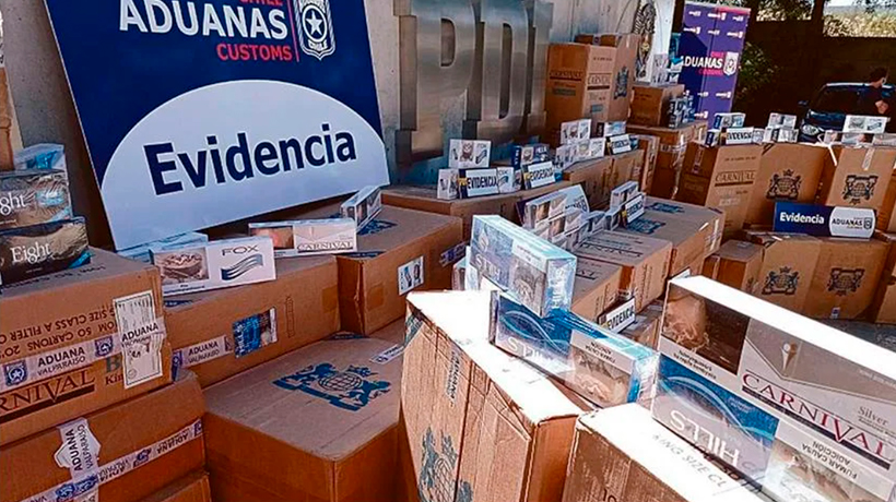 44% de los cigarrillos que se venden en Valparaíso son ilegales