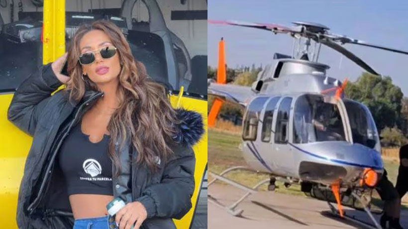 “Me da miedo”: los mensajes de Pamela Díaz previo a que helicóptero aterrizara de emergencia