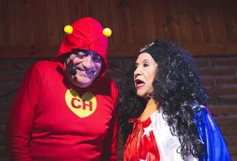 Paty Cofré y Mauricio Flores son “Súper Héroes Sin HD” en Dreams
