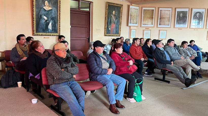 Junta de Vecinos Rurales se reúne en el Municipio de Ancud para tratar temas de interés para los sectores rurales