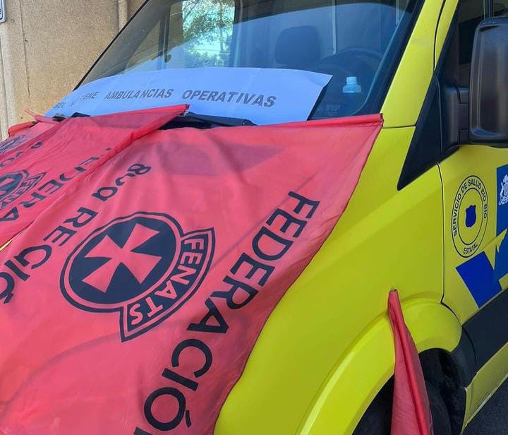 Estuvieron dos días sin ambulancias: Fenats de Hospital Yumbel se manifiestan y solicitan cambiar a los directivos