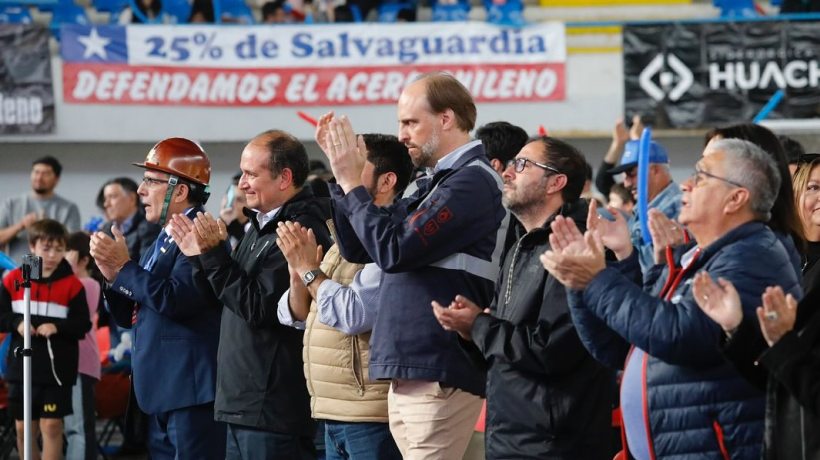 Gobernador del Biobío por medidas antidumping para la industria del acero: "Ahora le pedimos a la empresa Huachipato que cumpla su parte”