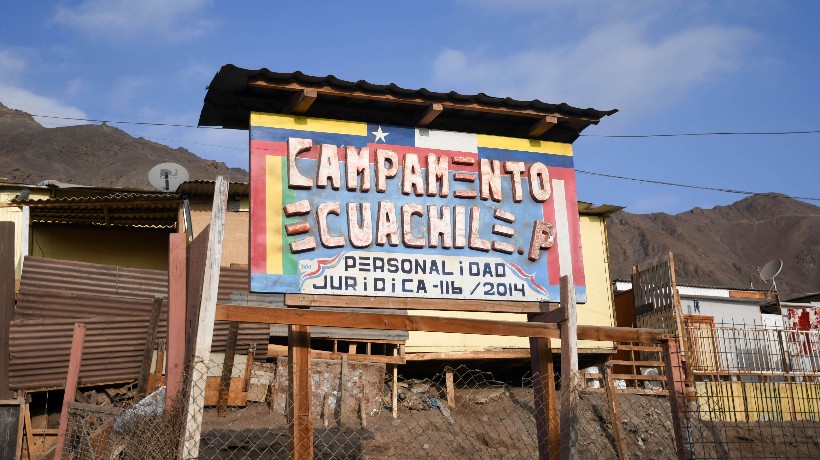 Antofagasta entre las regiones que concentran el mayor número de campamentos migrantes
