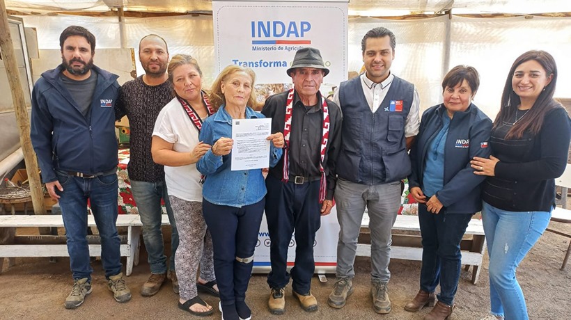Comunidad Diaguita de Nogales recibió histórica acreditación agrícola y cultural de INDAP