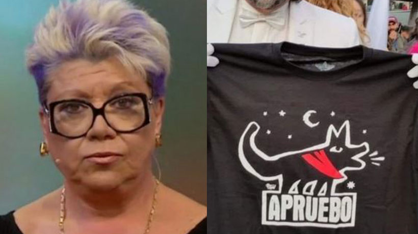 “Esto es sin llorar”: Patricia Maldonado furia contra artistas que usaron polera de perro “matapacos” “Esto es sin llorar”: Patricia Maldonado furia contra artistas que usaron polera de perro “matapacos”