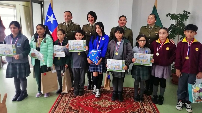 Más de 700 estudiantes de Alerce participaron en concurso de dibujo “No a la Violencia”