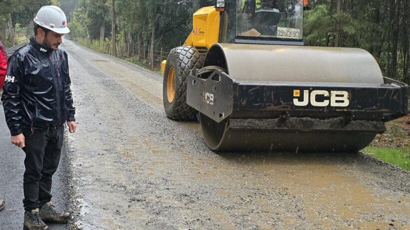 Se mantienen obras enrte Padre Las Casas y Freire en Ruta Quepe- Prados de Huichahue