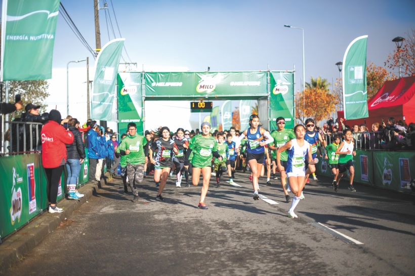 Tradicional Corrida MILO reunió a más de 6 mil personas en Concepción