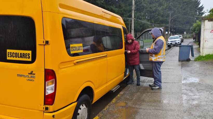 Seremi de Transportes realiza fiscalizaciones por Valdivia