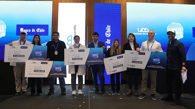 Banco de Chile abre la 4° versión del Concurso Nacional Universitario Impacto Emprendedor