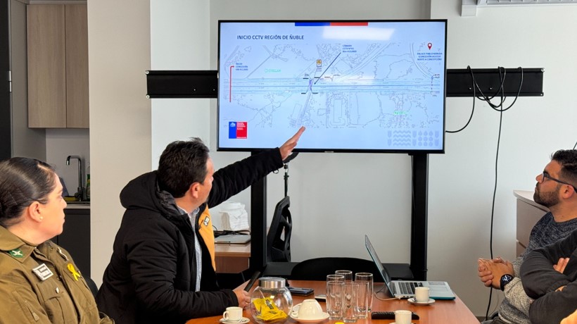 Anuncian la instalación de 36 cámaras de vigilancia en ruta Chillán-Collipulli