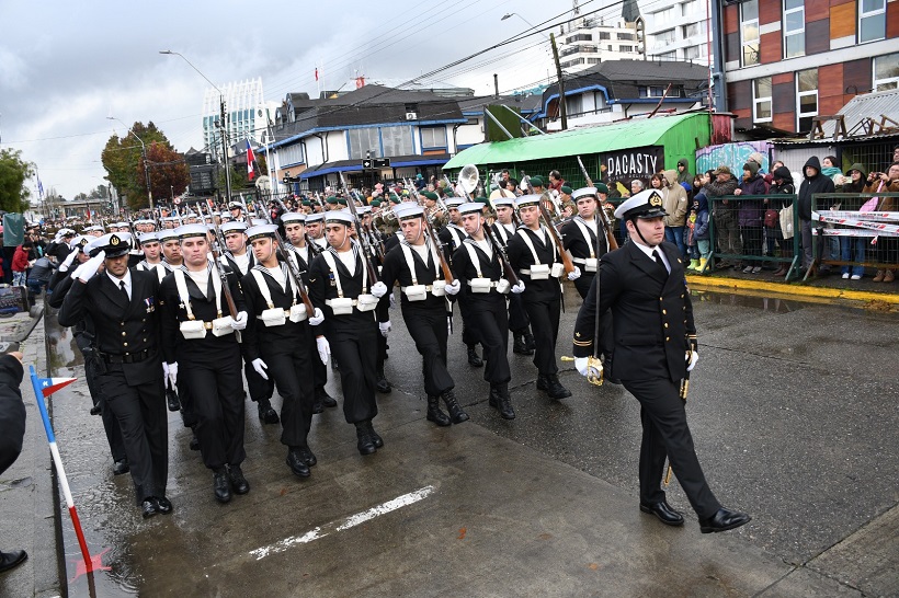En Valdivia conmemoraron 145° aniversario de las Glorias Navales En Valdivia conmemoraron 145° aniversario de las Glorias Navales