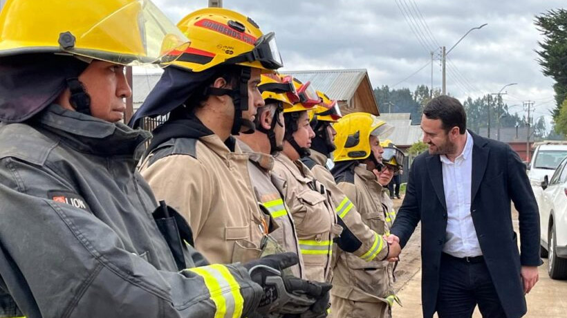 Entregan nuevo cuartel de Bomberos en Puerto Saavedra