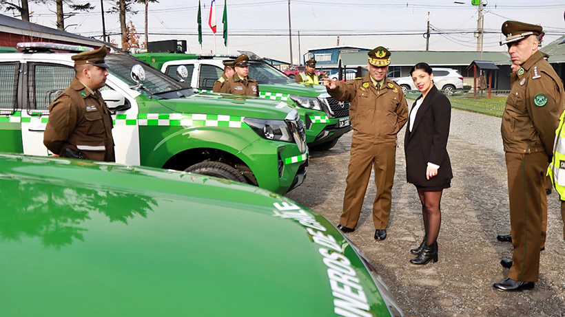 Osorno recibe nuevo laboratorio móvil de Carabineros para investigación de accidentes de tránsito