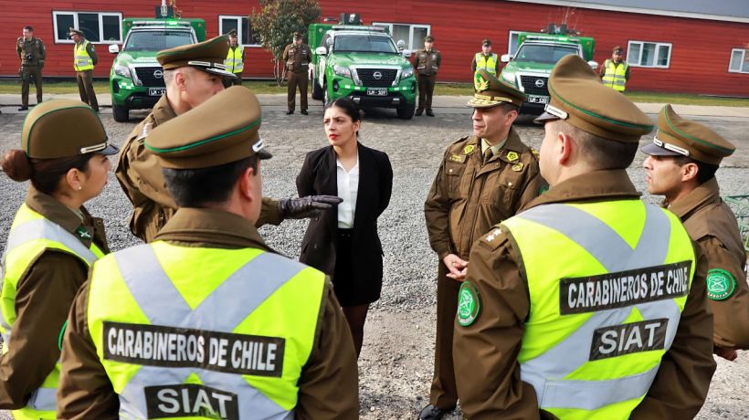 Con nuevos laboratorios móviles refuerzan labores investigativas de Carabineros en Los Lagos