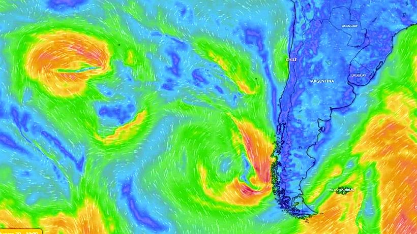 Explican que anunciado ciclón traerá a Los Lagos precipitaciones y vientos en rangos de normalidad