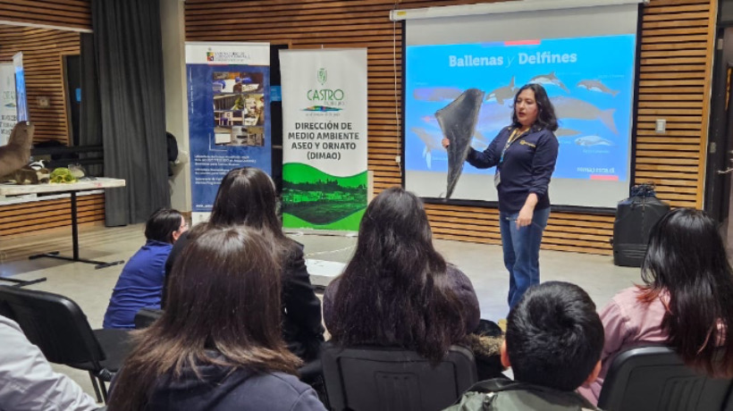 Estudiantes de Castro adquieren nuevos conocimientos medioambientales