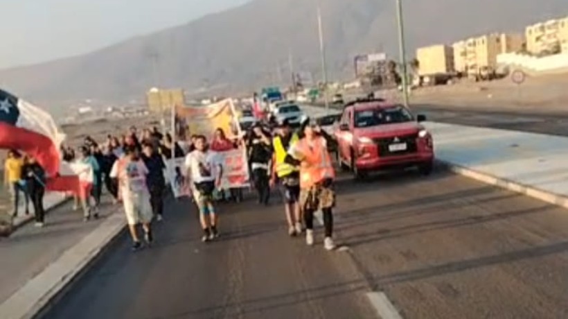 Fernando Jara, padre del pequeño Dante que padece Distrofia Muscular de Duchenne, ya llegó a Antofagasta