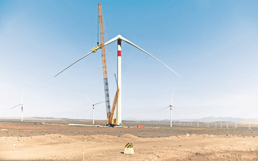 Parque Eólico Horizonte energiza sus primeros 70 aerogeneradores Parque Eólico Horizonte energiza sus primeros 70 aerogeneradores