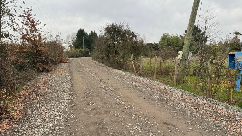 Inician asfaltado de 2,3 kilómetros en el camino Huenutil del Peumo en Ñiquén Inician asfaltado de 2,3 kilómetros en el camino Huenutil del Peumo en Ñiquén