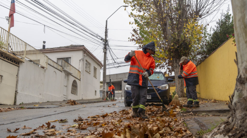 Municipalidad de Quilpué toma medidas preventivas ante la llegada de sistema frontal