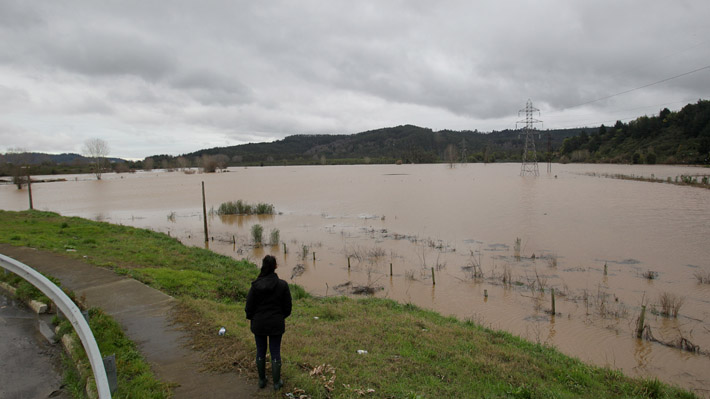 Cancelan Alerta Amarilla y activan Alerta Roja para Concepción por desborde del Río Andalien: solicitan evacuar sector Santa Rita