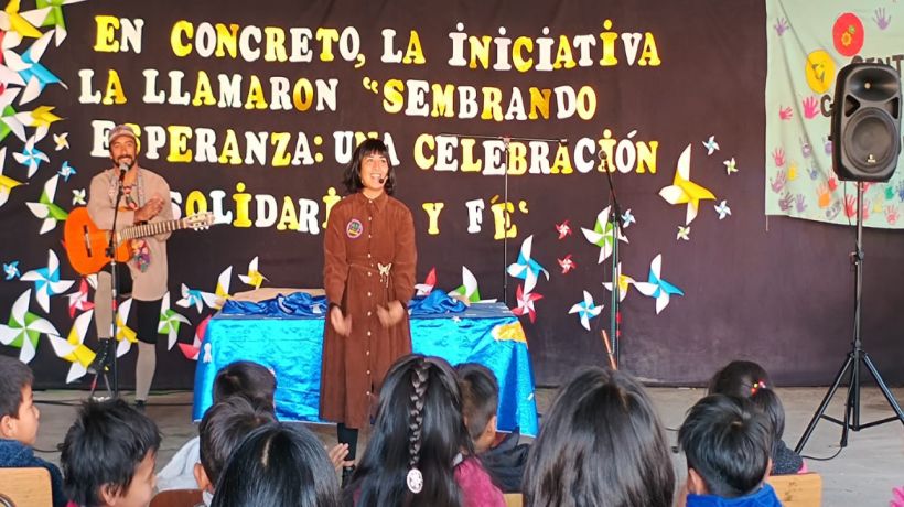 Obra que cuenta la leyenda del Cerro Dragón fue vista en centro comunitario de Alto Hospicio