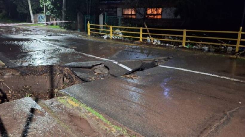 Alcalde de Llay Llay anuncia medidas de emergencia tras daños por del temporal
