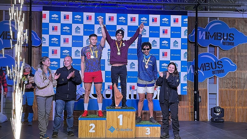 Sthefano Calderón y Marlene Flores ganaron los 100K del Torrencial Valdivia Trail