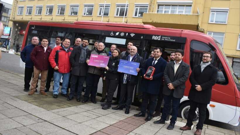 Anuncian pago electrónico en transporte público de Valdivia