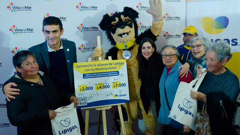 Municipio de Viña del Mar firmó convenio con Lipigas Municipio de Viña del Mar firmó convenio con Lipigas