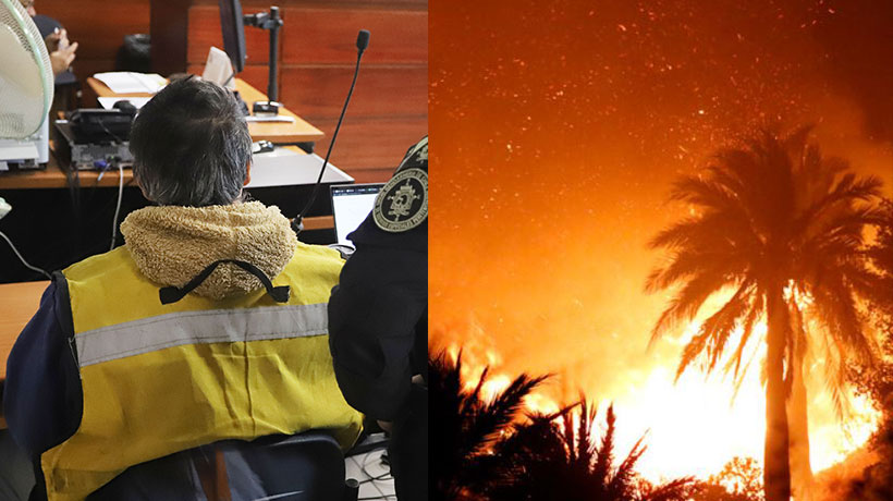 Casi siete años de presidio para hombre que provocó incendio que dejó dos fallecidos en Viña el 2022